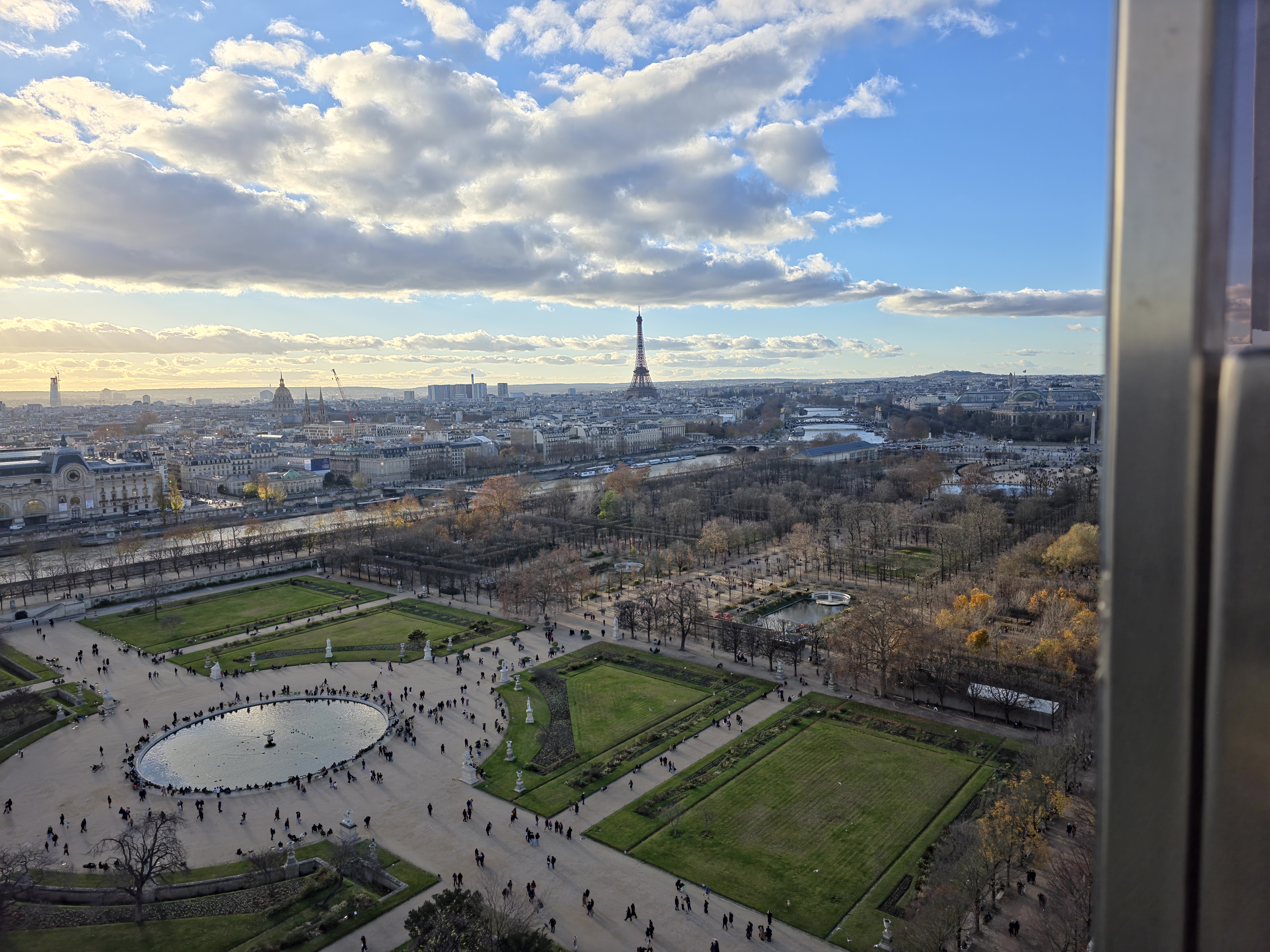 Tuileries e Tour Eiffel